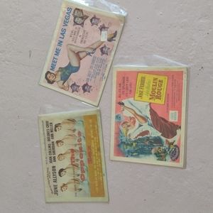 Set of 3 vintage collectible posters